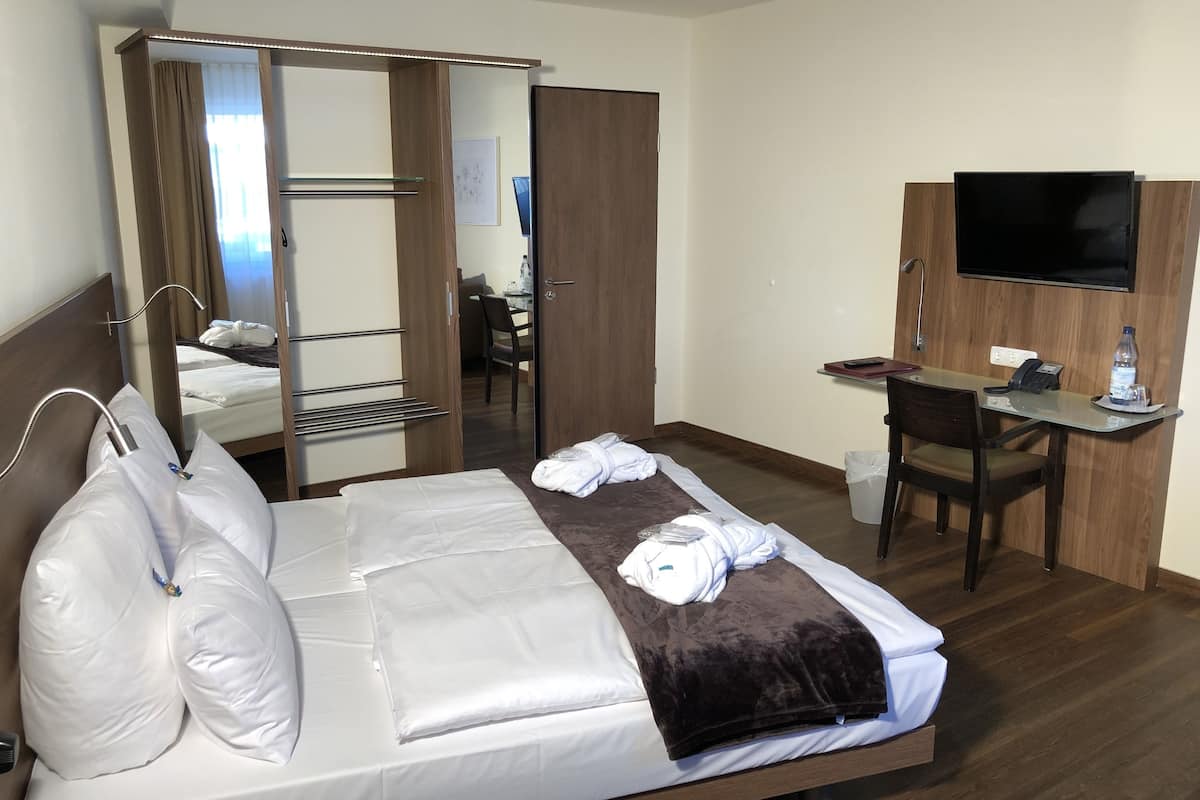 double room | in-room safe, desk, blackout curtains, soundproofing