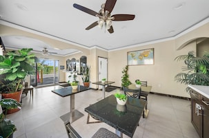 Sala de estar en el lobby