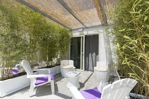 Loftsrom – deluxe | Terrasse/patio