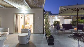 Façade de l’hébergement - soirée/nuit