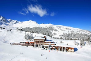 Façana frontal de l'allotjament
