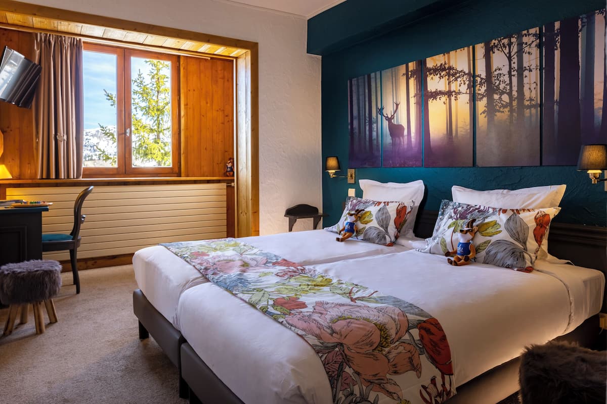 Familienzimmer | 1 Schlafzimmer, hochwertige Bettwaren, Zimmersafe, Schreibtisch