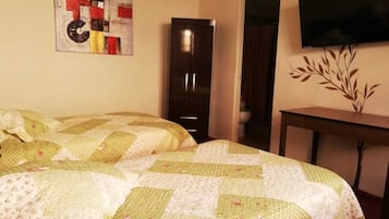 Twin Room, Private Bathroom | Iron/ironing board, free WiFi, bed sheets