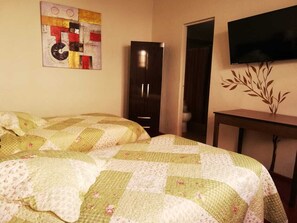 Kamar Twin, kamar mandi pribadi | Setrika/meja setrika, Wi-Fi gratis, dan seprai linen