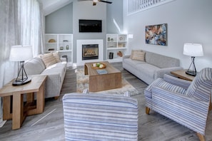 Premium-huoneisto, 3 makuuhuonetta, esteetön (Deluxe Fairway) | Huoneen varustelu