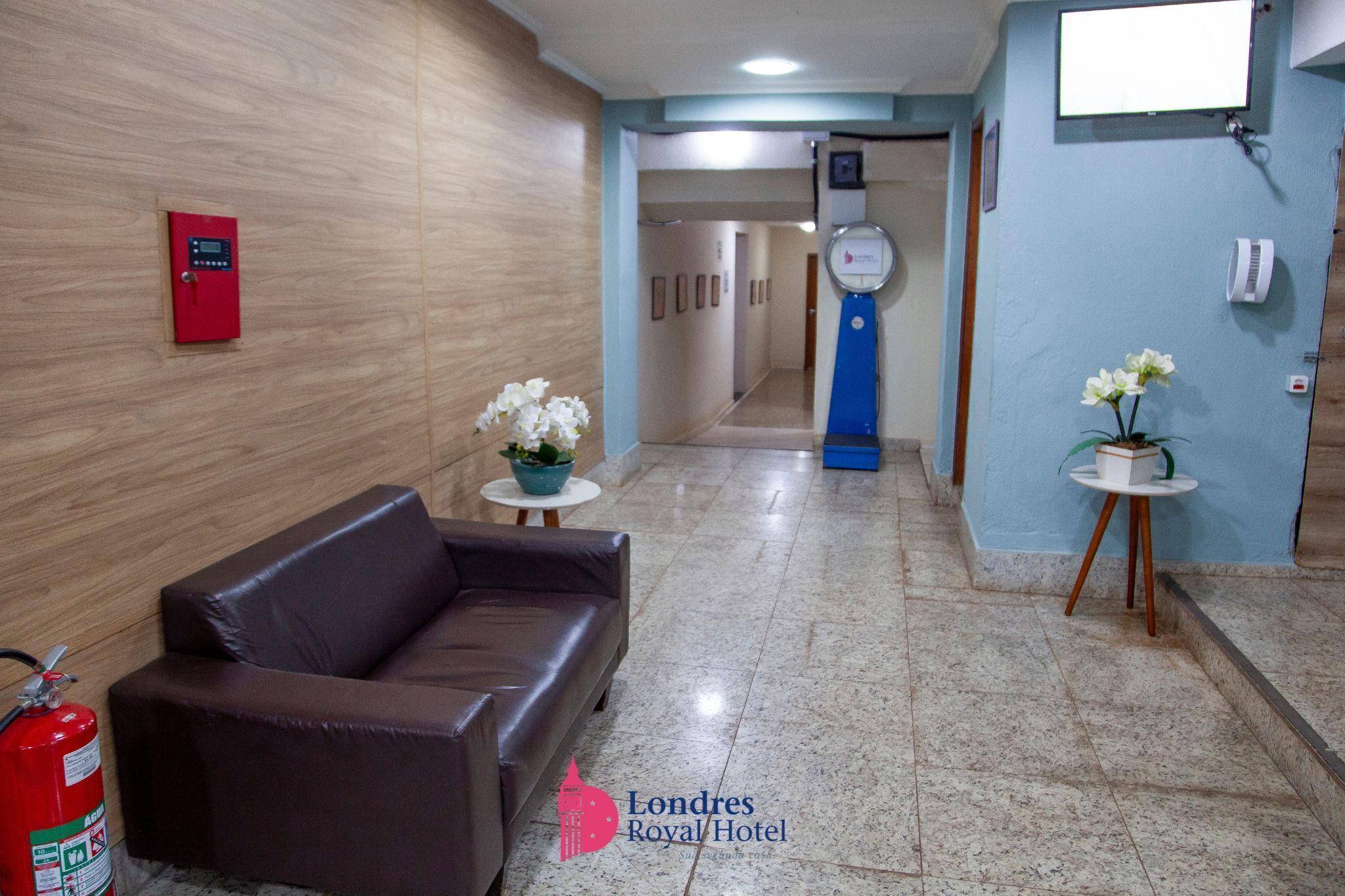Interior entrance