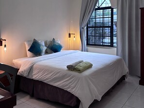 豪華雙人房, 1 張加大雙人床 | 埃及棉床單、高級寢具、羽絨被、記憶床墊