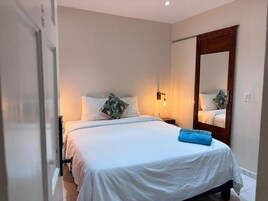 Egyptian cotton sheets, premium bedding, down duvets, memory-foam beds
