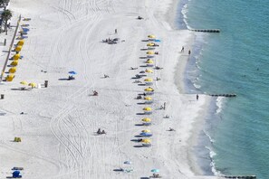 Beach nearby, beach towels, motor boating, fishing