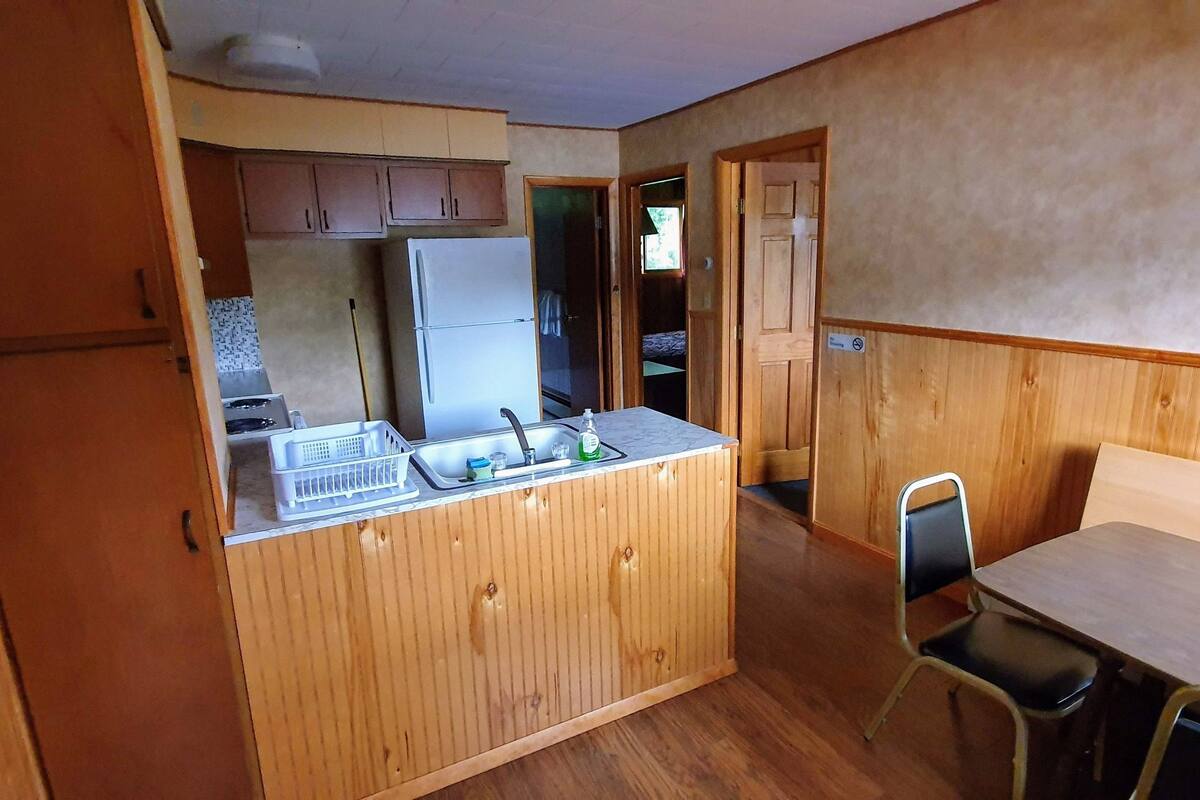 Family Apartment, 2 Bedrooms, Non Smoking | Private kitchen | Coffee/tea maker, shared microwave