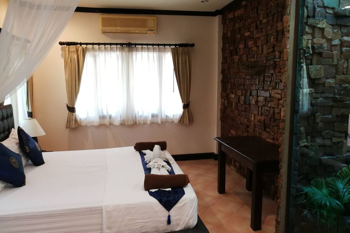Duangdurn Villa | Literie de qualité supérieure, couette en duvet d'oie
