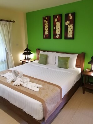 Basic Double or Twin Room | Premium bedding, down duvets, blackout curtains, free WiFi