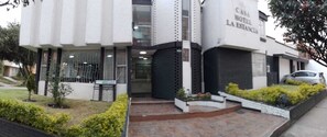 Entrée de l’hébergement 