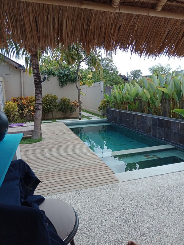 Terrace/patio - Bali Private Villas Room 14 (Legian)