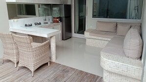 Deluxe Villa | Terrace/patio - Bali Private Villas Room 14 (Legian)