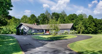 Spacious Home nestled along the Blackberry River in Northwest CT