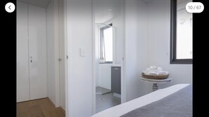 1 bedroom, iron/ironing board, travel crib, WiFi