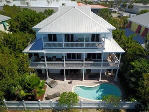 Exterior - Modern Waterfront Luxury Home with Heated Pool! (Key West)