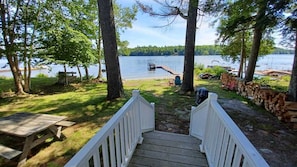 Property grounds - Perfect Lakefront Getaway ~ Beautiful Private Setting!  (Dedham)