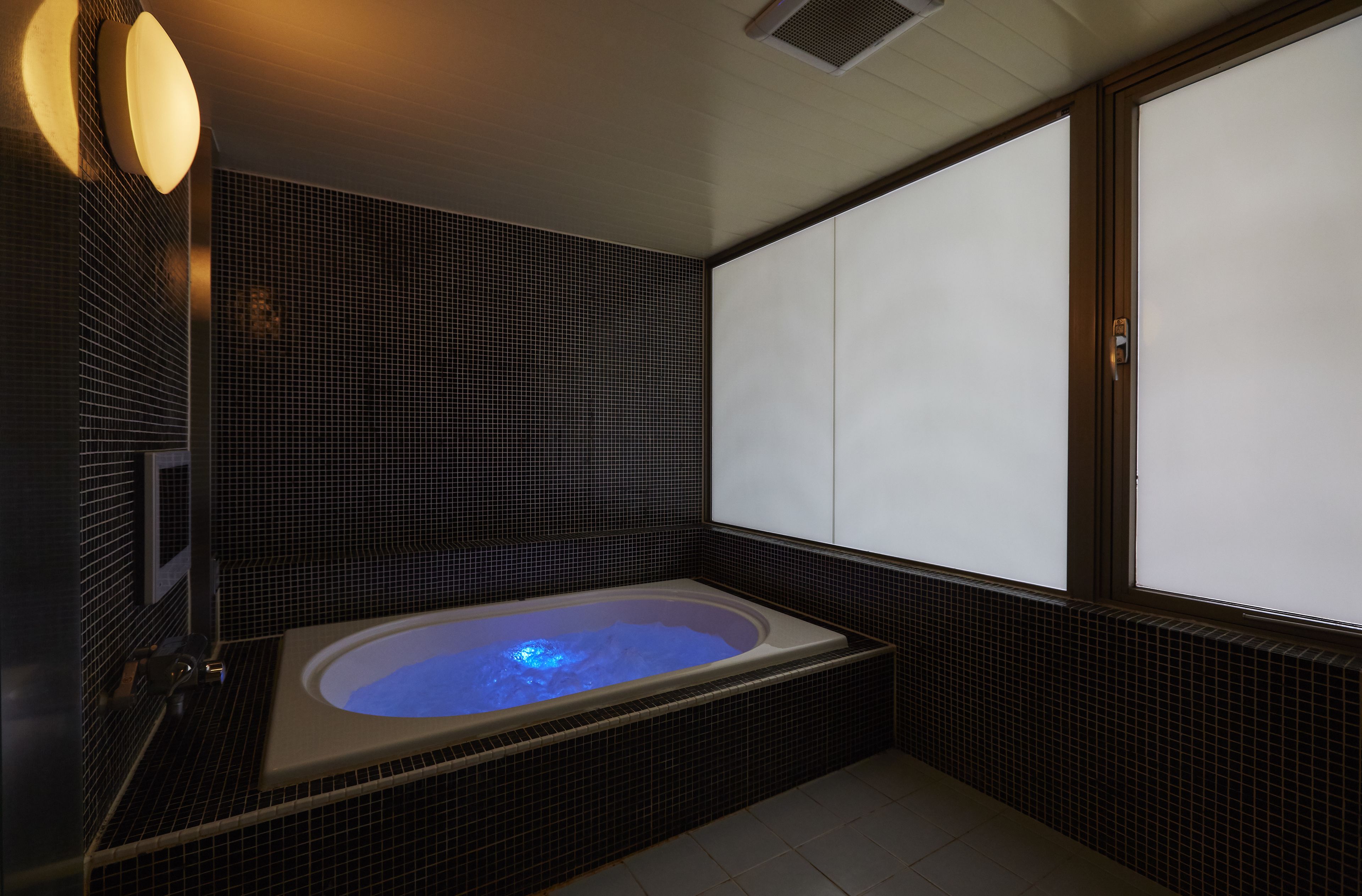 premium double room, smoking (type e) | jetted bathtub