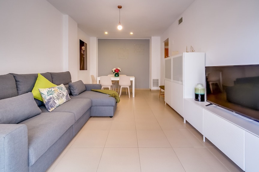Apt. Con 4 Piscinas, Muy Cerca Playa De Fenals, 6 Pax, Aire Acondicionado Y Wifi Gratis. - Blanes