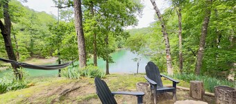 Lake Front Sjarmerende Hytte, Svøm, Båt, Slapp av, Kano, Kajakk, Fire Pit