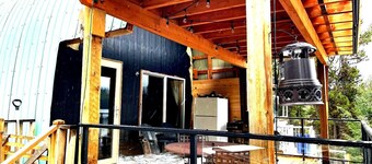 Serenity Cottage ein A-Frame Cottage am Lake Idabel, für den wahren Outdoor-Hottub