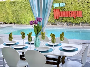 Outdoor dining