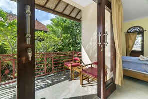 Family Room, Multiple Beds, Terrace, Garden View | Terrace/patio - Metteyya Healing House (Ubud)