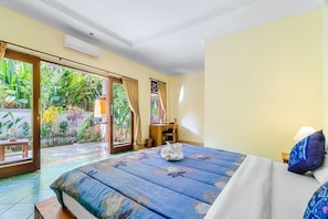 Deluxe Double Room, Terrace, Garden View | View from room