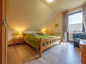 1 soveværelse, skrivebord, weekendseng, Wi-Fi