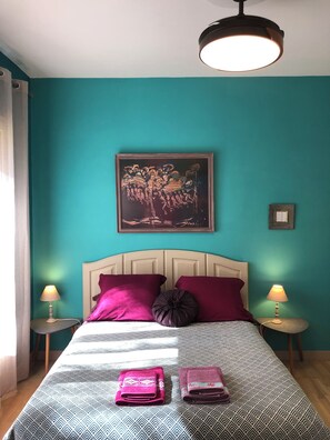 1 Schlafzimmer, Bügeleisen/Bügelbrett, kostenloses WLAN, Bettwäsche