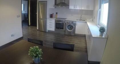 50 Meter von der KĂŒste entfernt. Schöne 2-Zimmer-Wohnung.