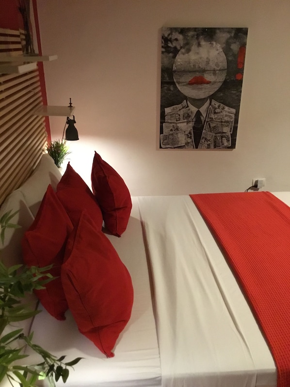 Deluxe-Doppelzimmer, 1 Schlafzimmer | Bettwäsche aus ägyptischer Baumwolle, hochwertige Bettwaren