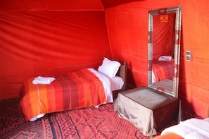Bed sheets - Bivouac Berbère Chez Mbark (M'Hamid El Ghizlane)