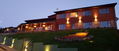 Entrada al alojamiento