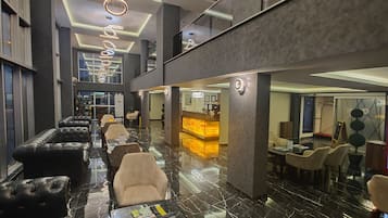 Sala de estar en el lobby