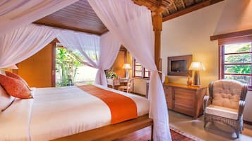 Villa, 1 Bedroom, Private Pool | Premium bedding, minibar, in-room safe, desk