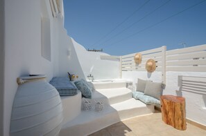 Suite, Hot Tub | Terrace/patio - Blue Sky Summer (Naxos)