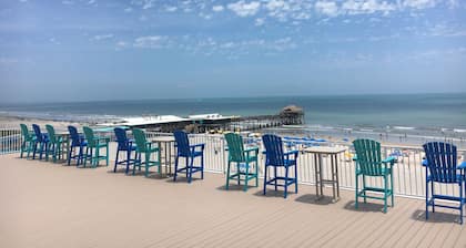 Coastal Escape Oceanfront Corner Unit with Heated Pool and Resort Amenities