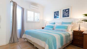2 bedrooms, soundproofing, iron/ironing board, travel crib