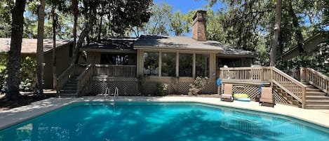 Piscine chauffée