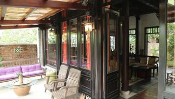 Villa, 1 Bedroom, Garden View | Terrace/patio