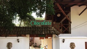Entrada de la propiedad
