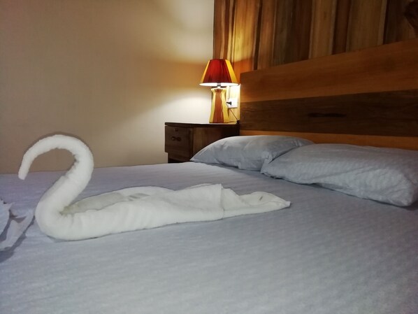 Dobbeltrom – comfort | 1 soverom, allergitestet sengetøy og memory foam-senger