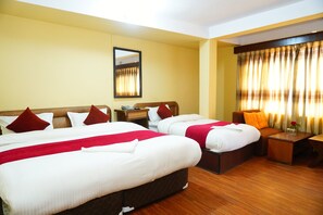Deluxe Suite, Multiple Beds, Valley View | 1 bedroom, premium bedding, minibar, in-room safe - Hotel Holy Temple Tree & Chautari Cafe (Kathmandu)