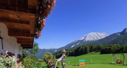 Ferienwohnung Watzmann, 1-4 Personen, 42 qm, Süd-Ostbalkon mit Bergblick, W-LAN