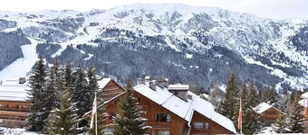 Cozy 2-Room Apartment for 4, Mountain Views, Close to Slopes and Amenities