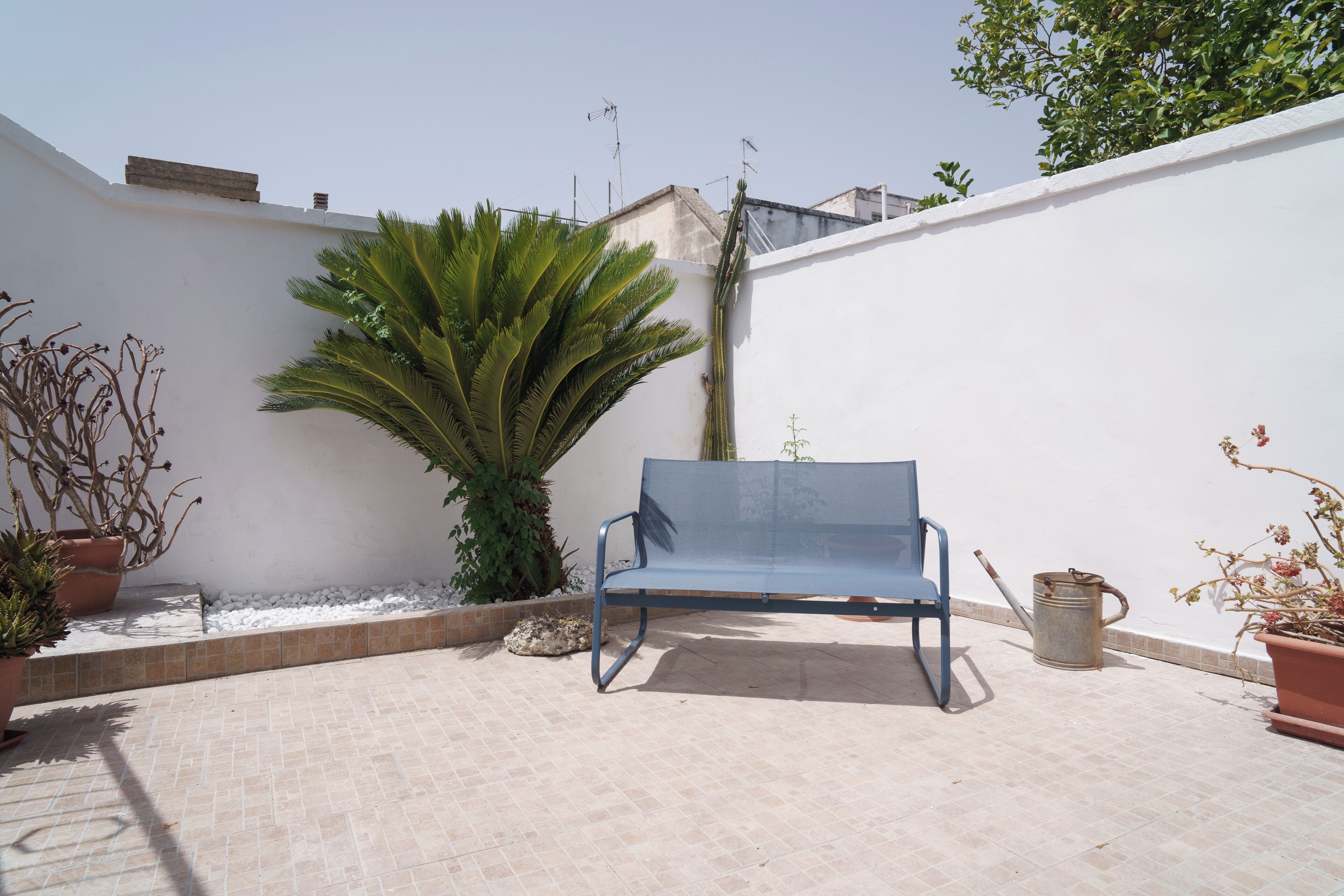 Family Triple Room, Garden View, Garden Area | Desk, iron/ironing board, cribs (free), rollaway beds (surcharge)