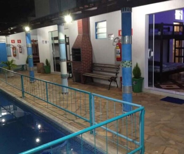 BBQ/picnic area - Pousada Recanto Dom Lázaro (Cesario Lange)